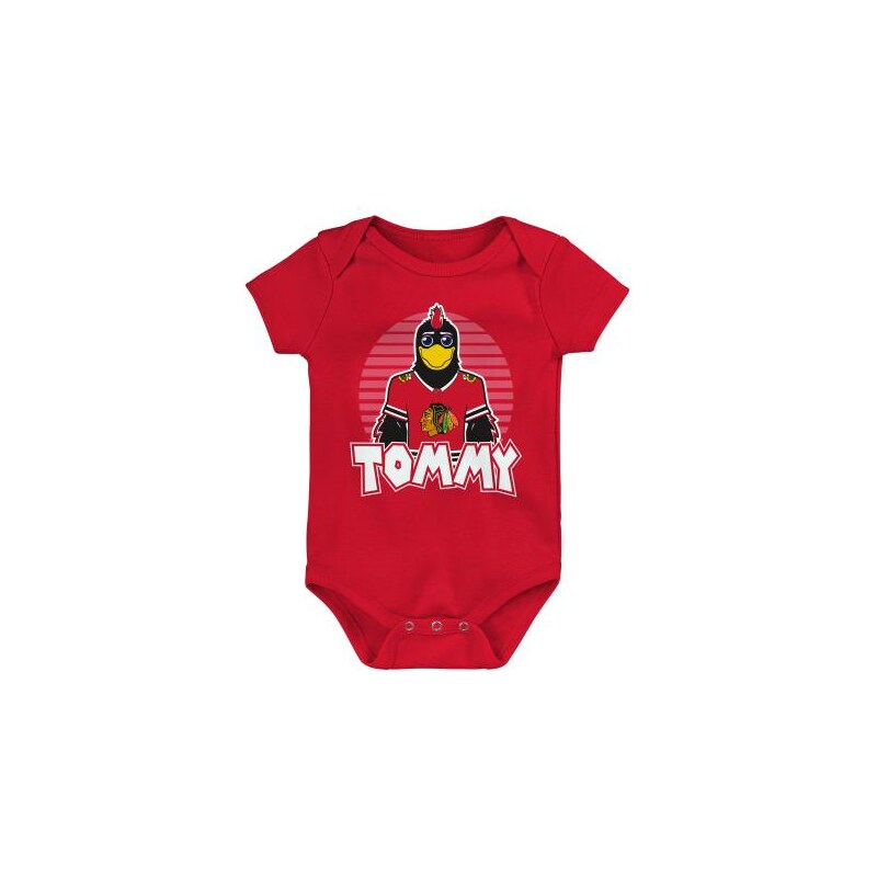 Outerstuff Dětské body Chicago Blackhawks NHL Mascot Pride Ss