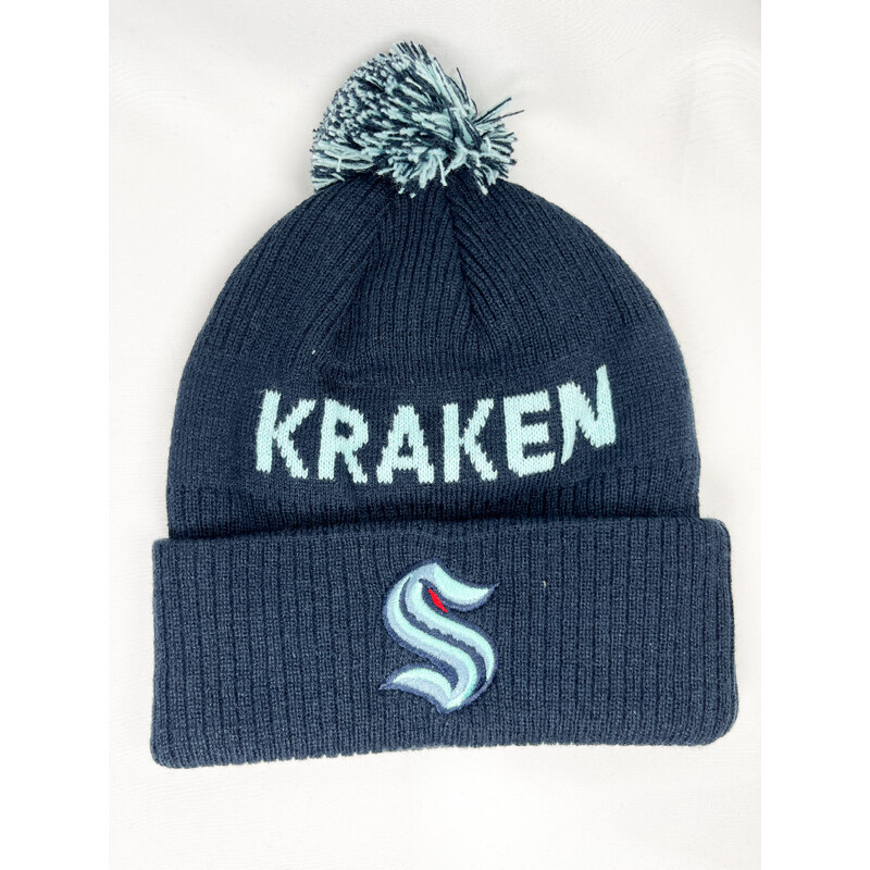 Outerstuff Dětská zimní čepice Seattle Kraken NHL Cuffed Knit