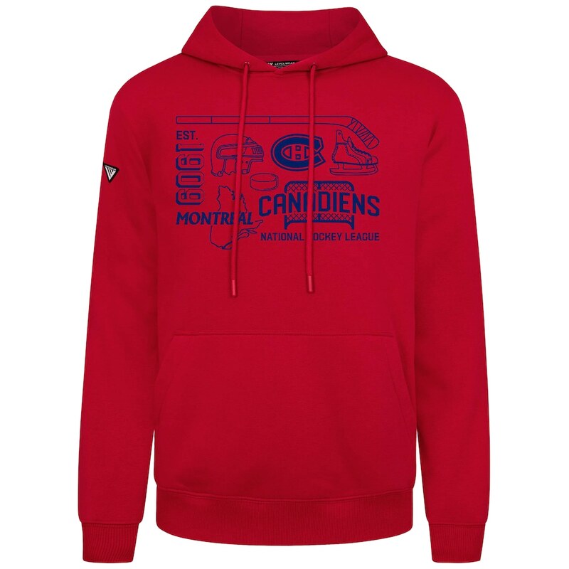 Pánská mikina Montreal Canadiens NHL Levelwear Podium Campaign