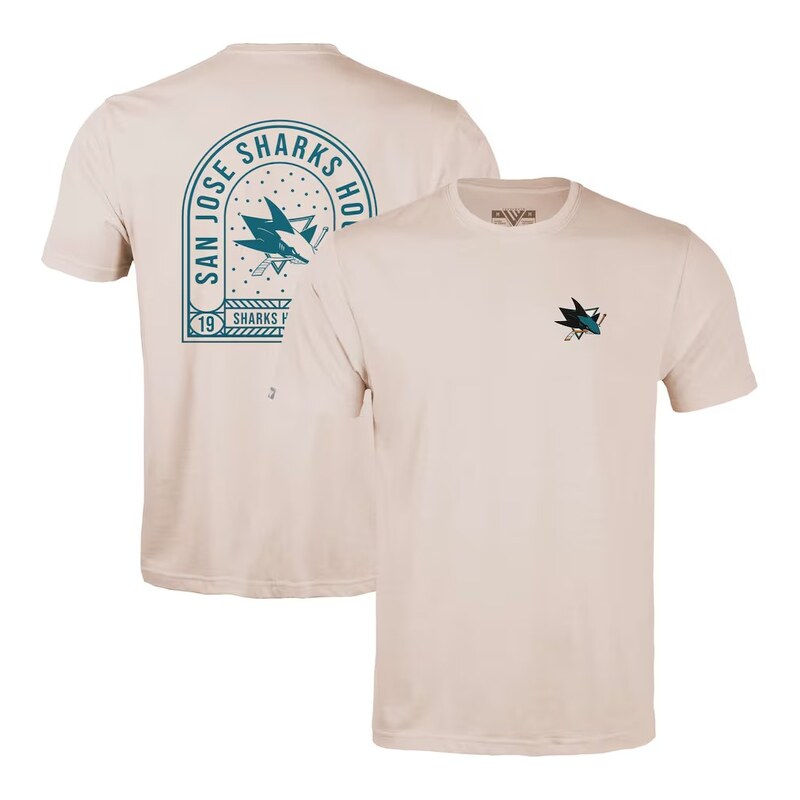 Pánské tričko San Jose Sharks NHL Levelwear Richmond Stained