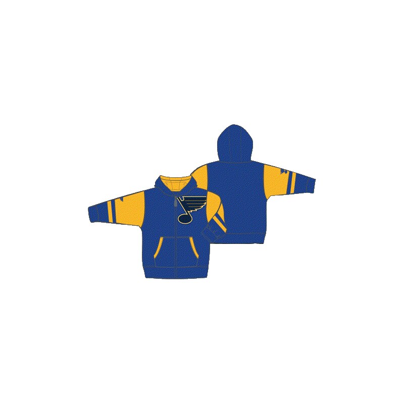 Outerstuff Dětská mikina St. Louis Blues NHL Faceoff