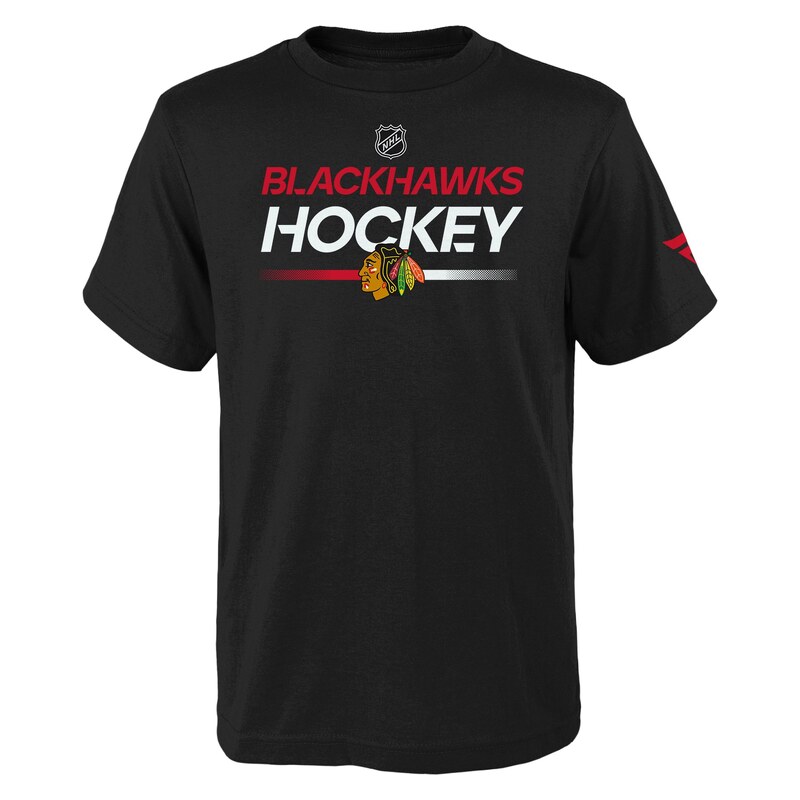 Outerstuff Dětské tričko Chicago Blackhawks NHL Apro Wordmark Ss