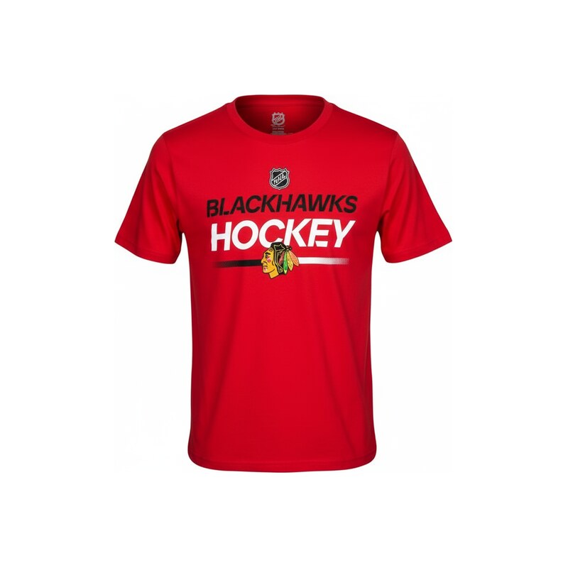 Outerstuff Dětské tričko Chicago Blackhawks NHL Apro Wordmark Ss