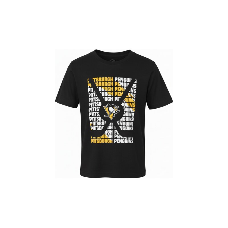 Outerstuff Dětské tričko Pittsburgh Penguins NHL Box Ss Ctn Tee