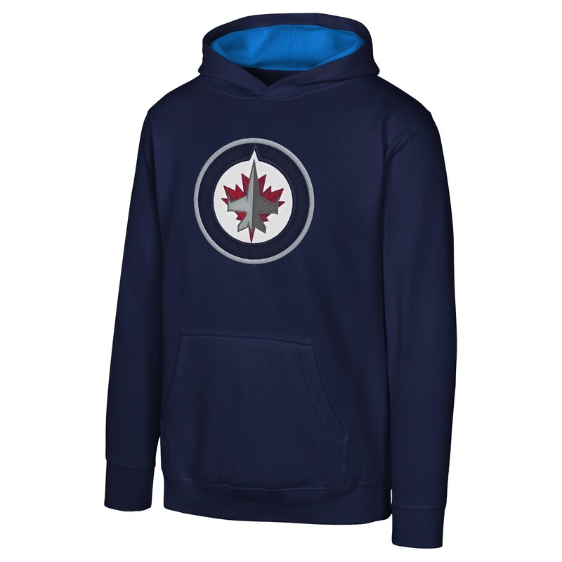 Outerstuff Dětská mikina Winnipeg Jets NHL Prime Po Flc Hood