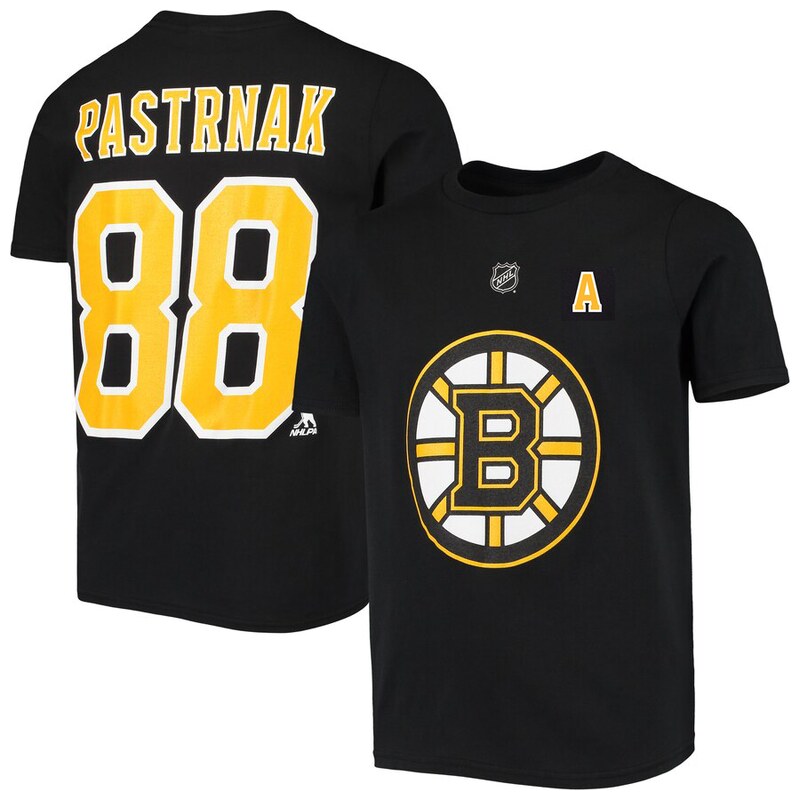 Outerstuff Dětské tričko David Pastrňák Boston Bruins NHL Flat
