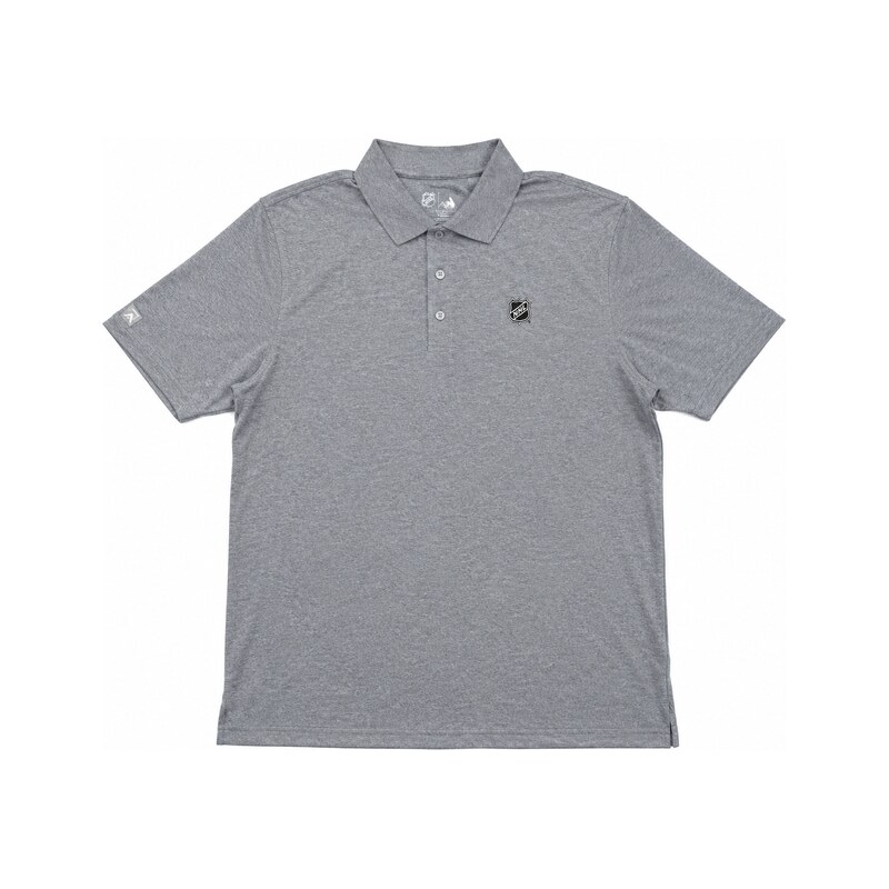 Antigua Pánské tričko NHL Poloshirt Shield Grey šedivá