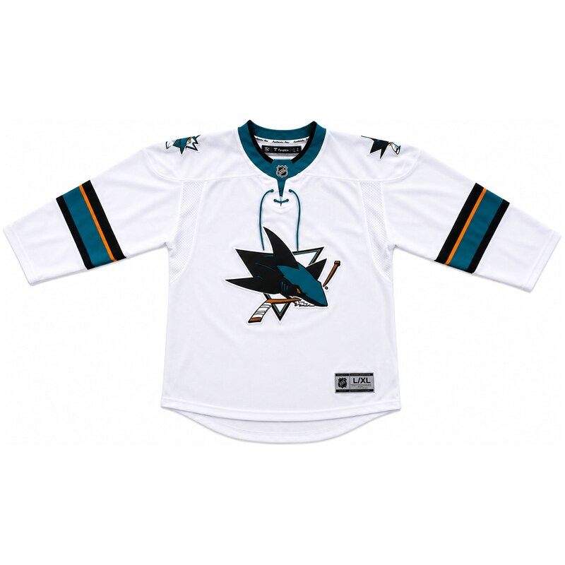 Outerstuff Dětský dres San Jose Sharks NHL Premier White Away