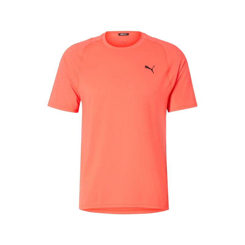 PUMA Funkční tričko Pwrmode lososová / černá