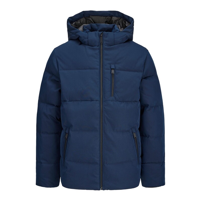 Jack & Jones Junior Zimní bunda JJEBECKS tmavě modrá