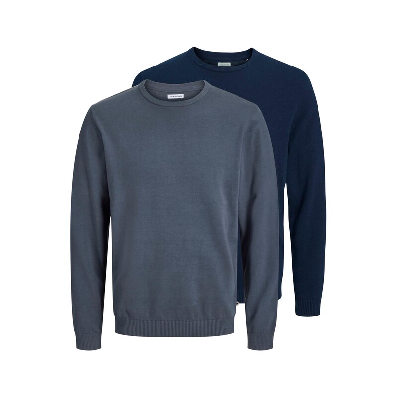 JACK & JONES Svetr námořnická modř / chladná modrá