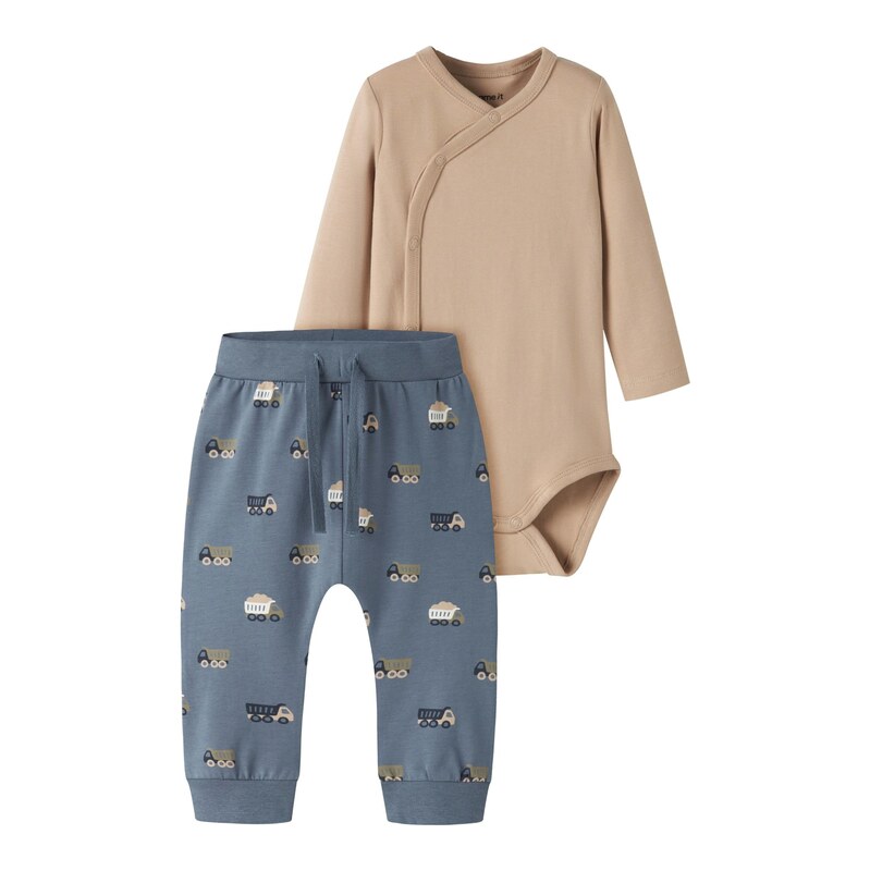 NAME IT Sada NBMVROLLE béžová / noční modrá / safírová / hnědá