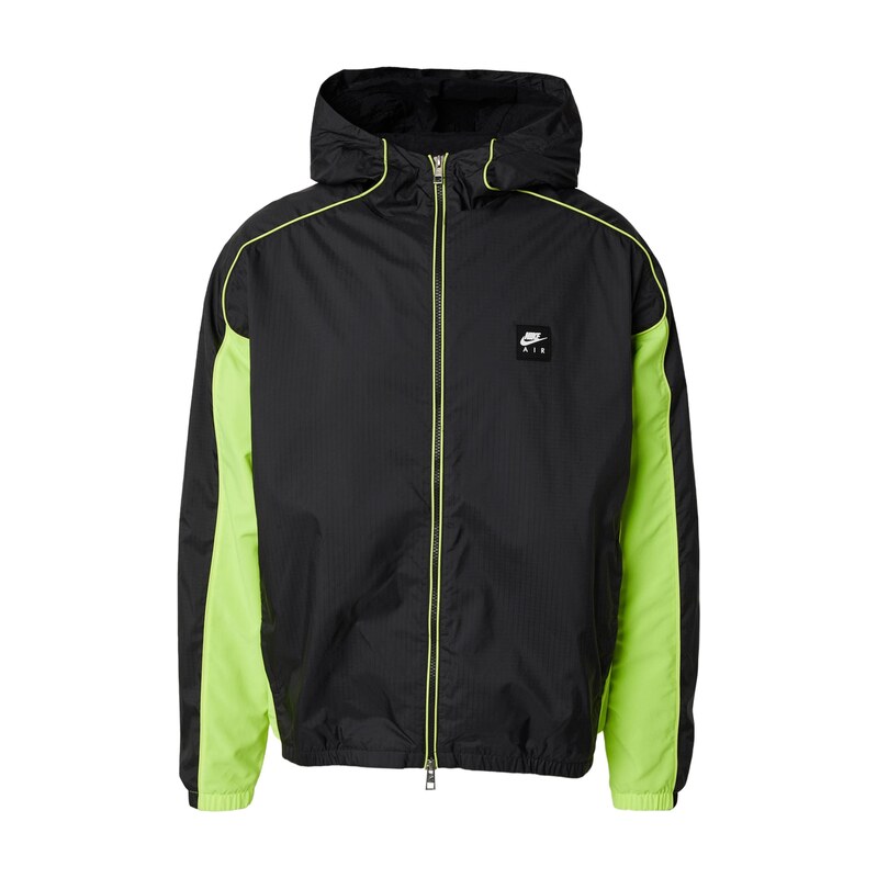 Nike Sportswear Přechodná bunda AIR jablko / černá