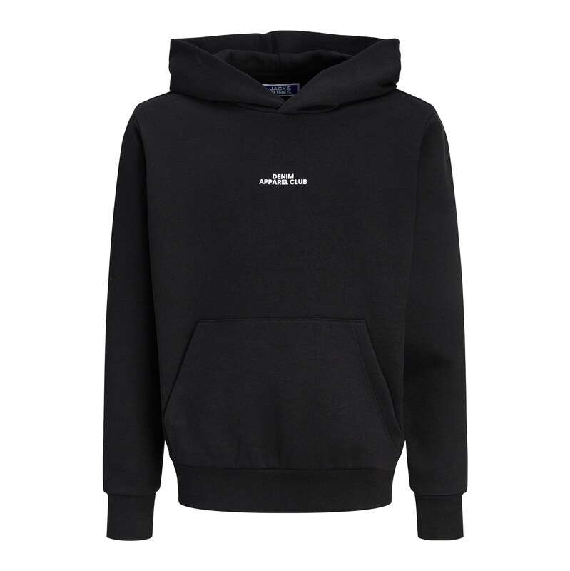 Jack & Jones Junior Mikina JJBAY černá / bílá