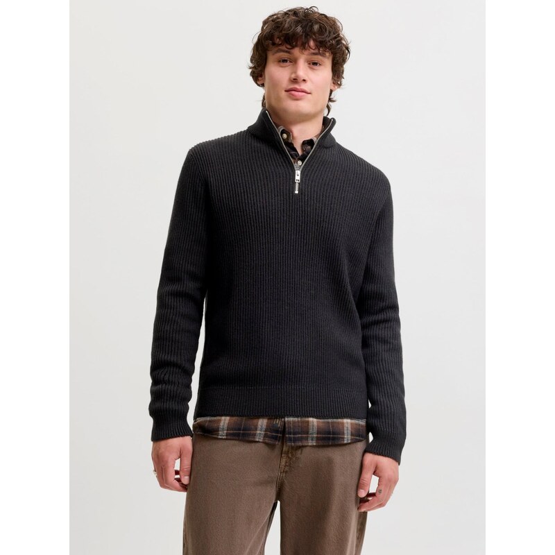 JACK & JONES Svetr černá