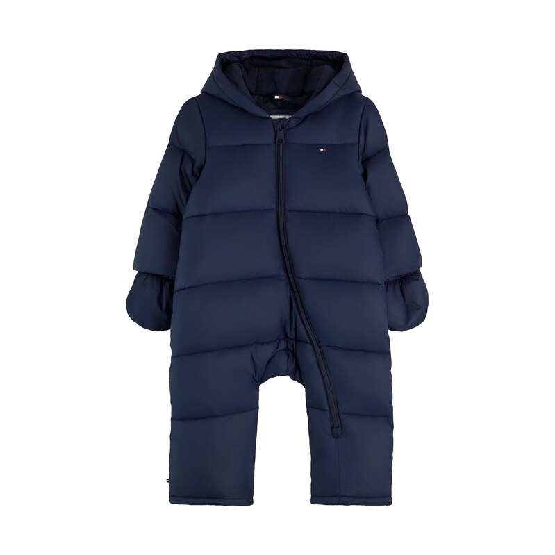 TOMMY HILFIGER Funkční oblek ESSENTIAL námořnická modř / růže /