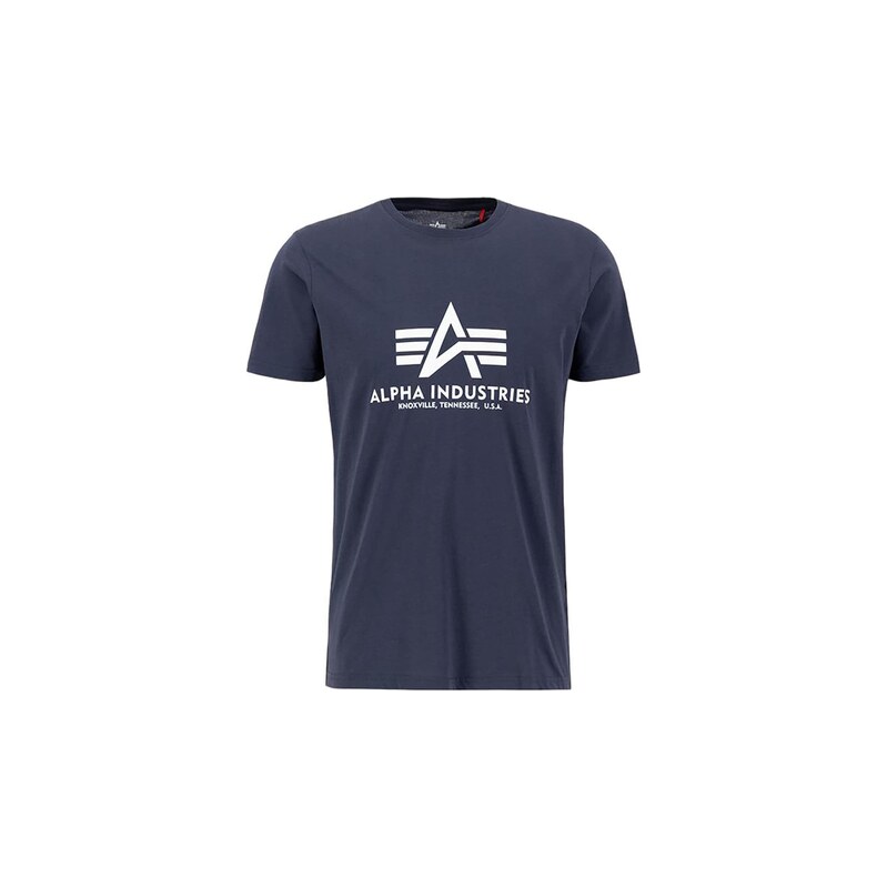 ALPHA INDUSTRIES Tričko Basic námořnická modř