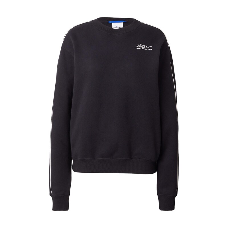 Nike Sportswear Mikina černá / bílá