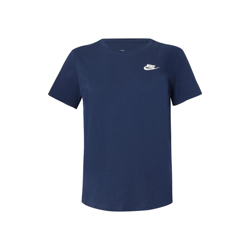 Nike Sportswear Tričko Club Essential námořnická modř / bílá