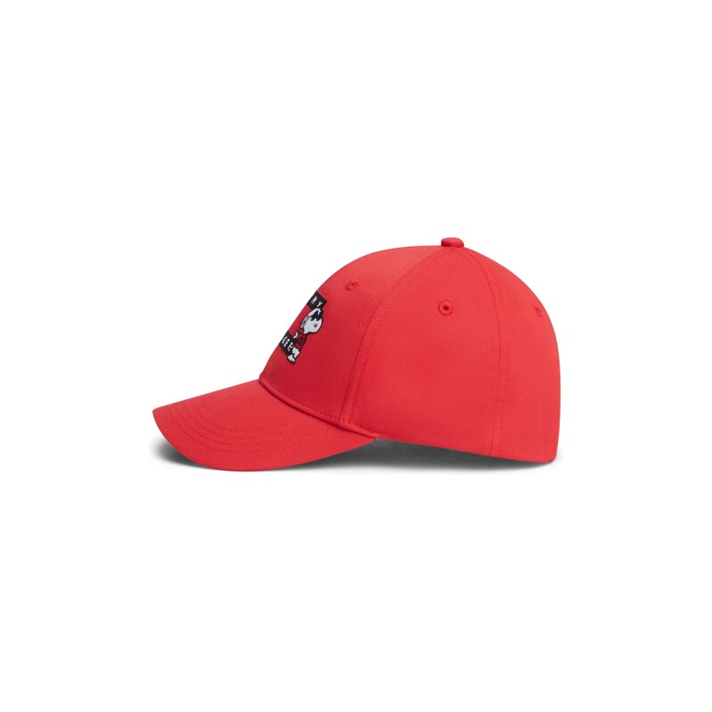 TOMMY HILFIGER Klobouk červená / černá / bílá
