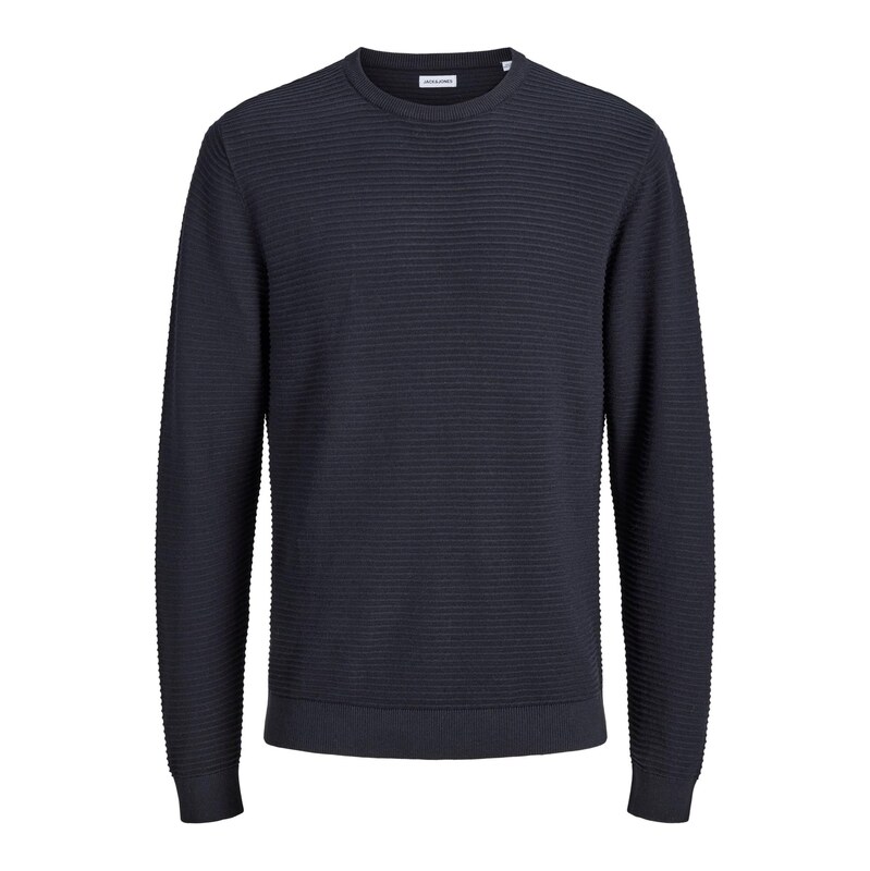 JACK & JONES Svetr JJEBRODY noční modrá