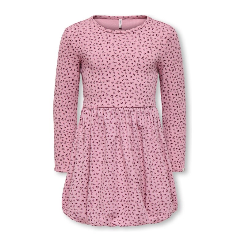 Only Mini Šaty KMGTRINNY olivová / lilek / starorůžová