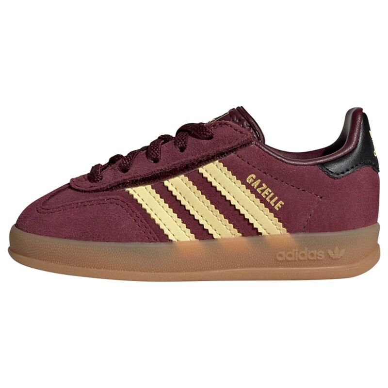 ADIDAS ORIGINALS Tenisky Gazelle světle žlutá / burgundská
