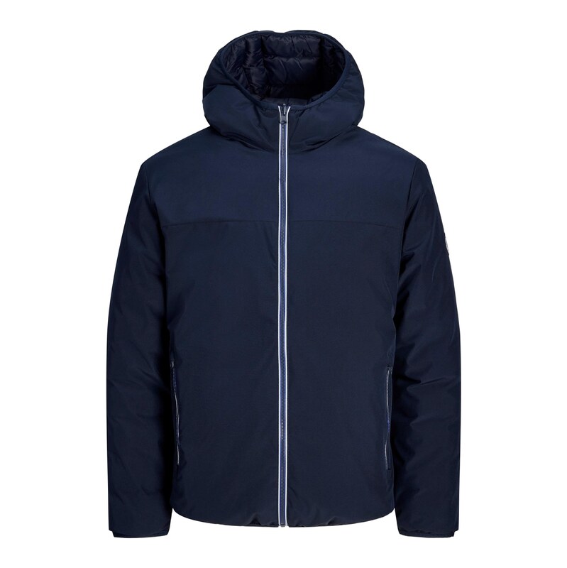 JACK & JONES Zimní bunda JJEBROOKLYN tmavě modrá