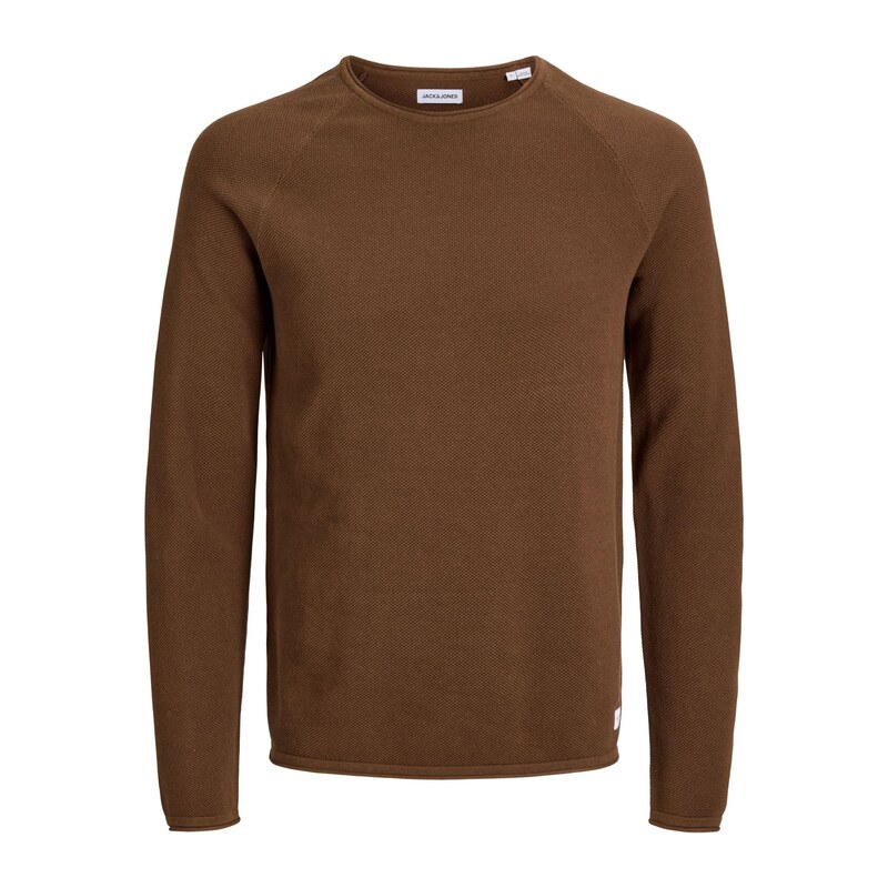 JACK & JONES Svetr JJEHill hnědá