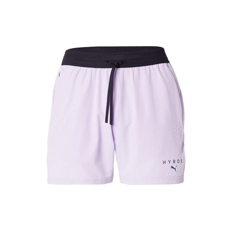 PUMA Sportovní kalhoty PUMA x HYROX PWRMODE šedá / pastelová