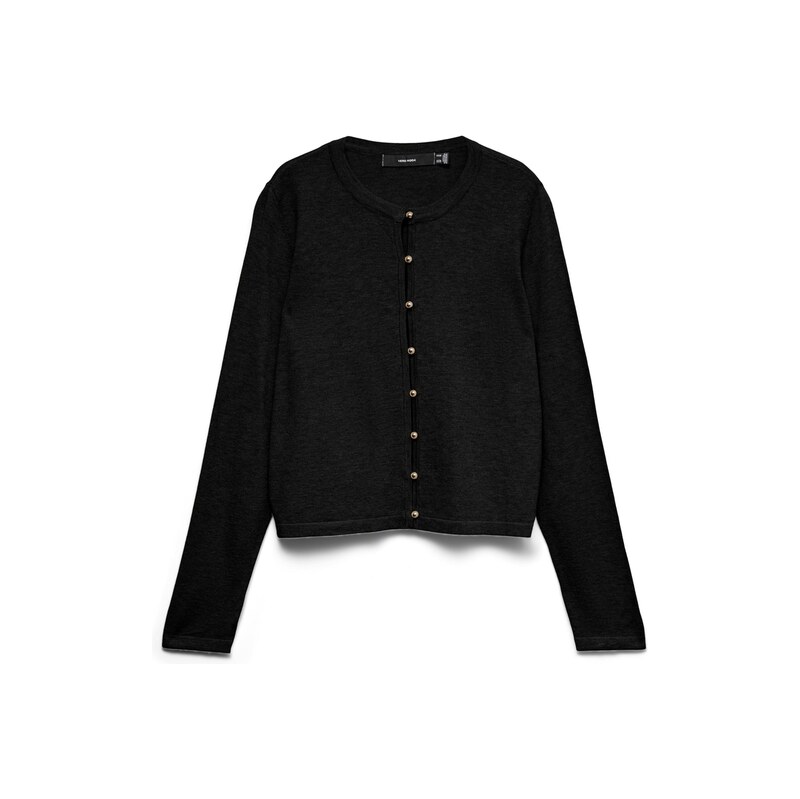 VERO MODA Kardigan VMHOLLY KARIS černý melír