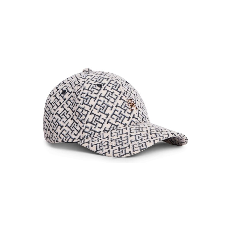 TOMMY HILFIGER Kšiltovka krémová / světlemodrá / kámen