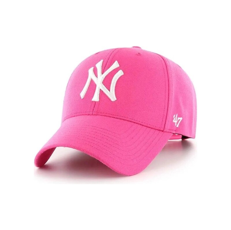 47 Brand Kšiltovka Gorra 47 brand fuxia logo ny bordado frente