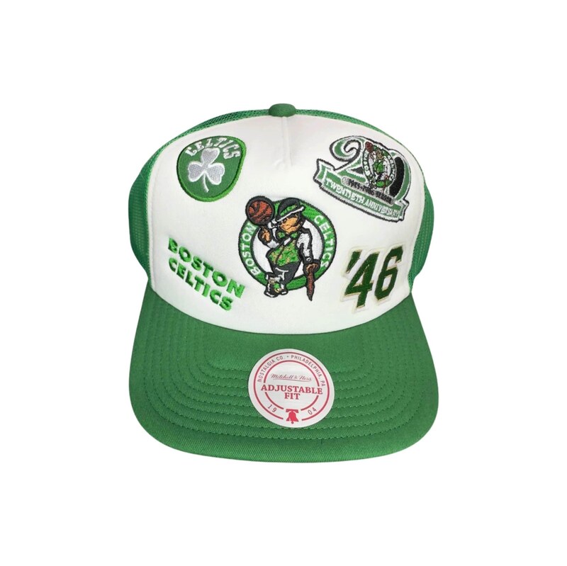 Mitchell & Ness Kšiltovka Gorra mitchell & ness verde celtics