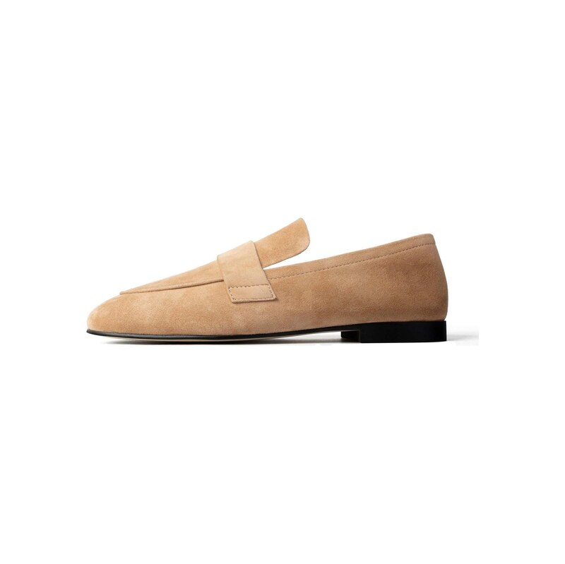 L37 HANDMADE SHOES Slipper VELVET RIOT béžová