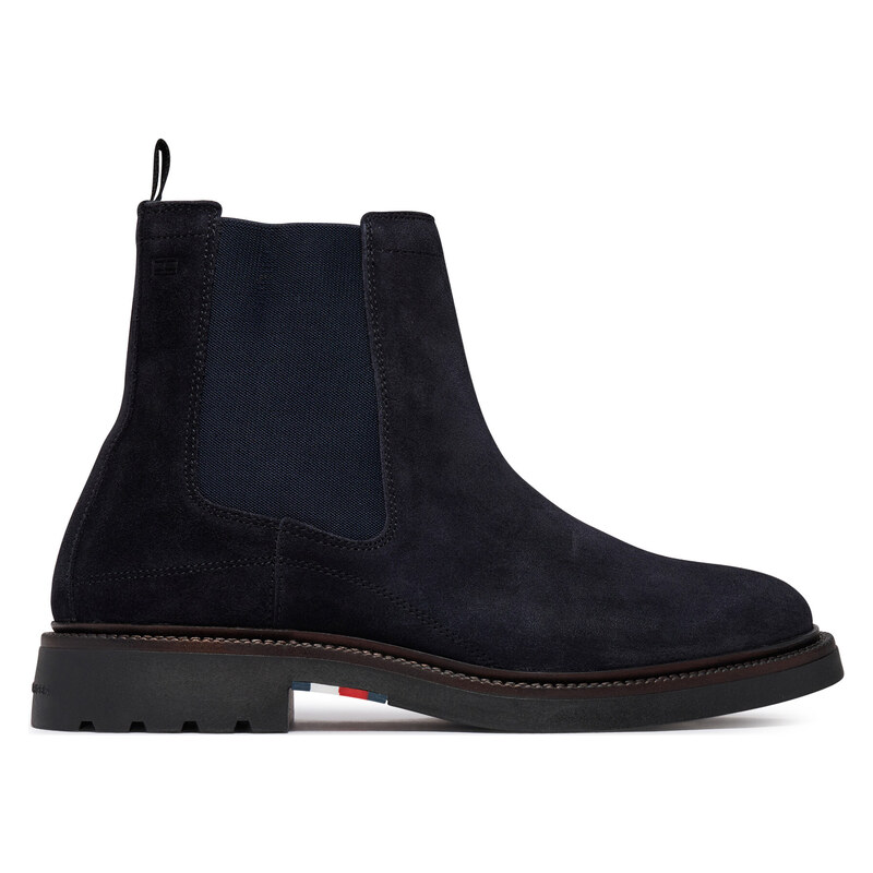 Kotníková obuv s elastickým prvkem Tommy Hilfiger
