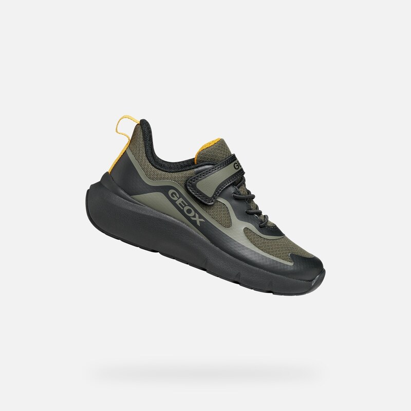 Černé chlapecké tenisky Geox Pro-Ran