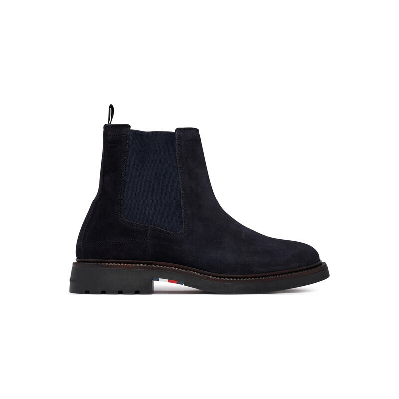 Kotníková obuv s elastickým prvkem Tommy Hilfiger