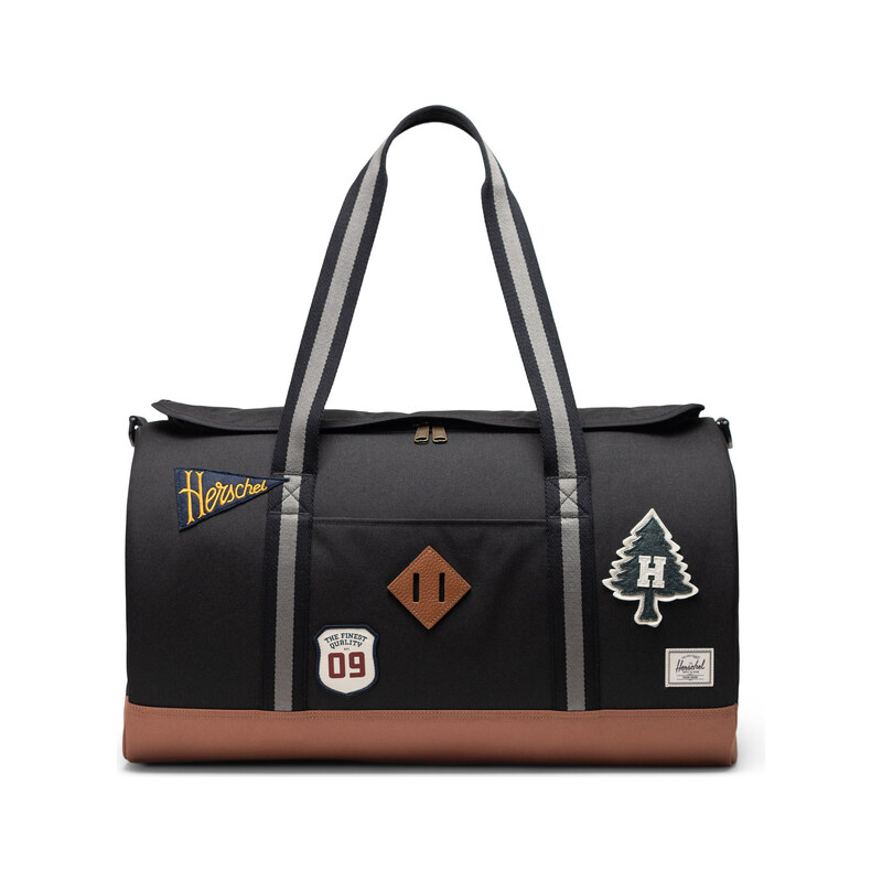 Herschel Heritage Duffle - Patches Black 40L