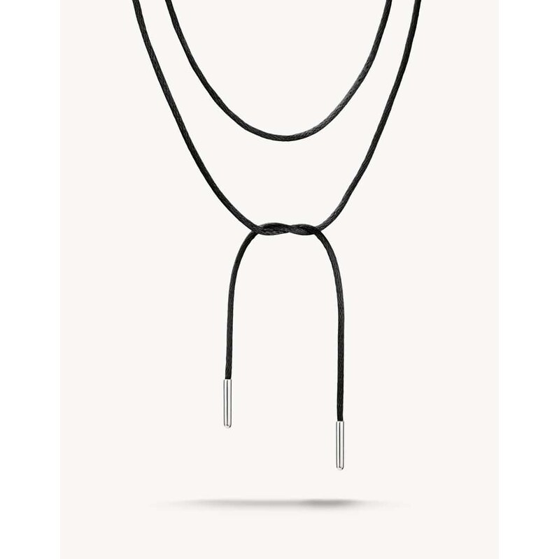 Thomas Sabo Necklace in silver, black