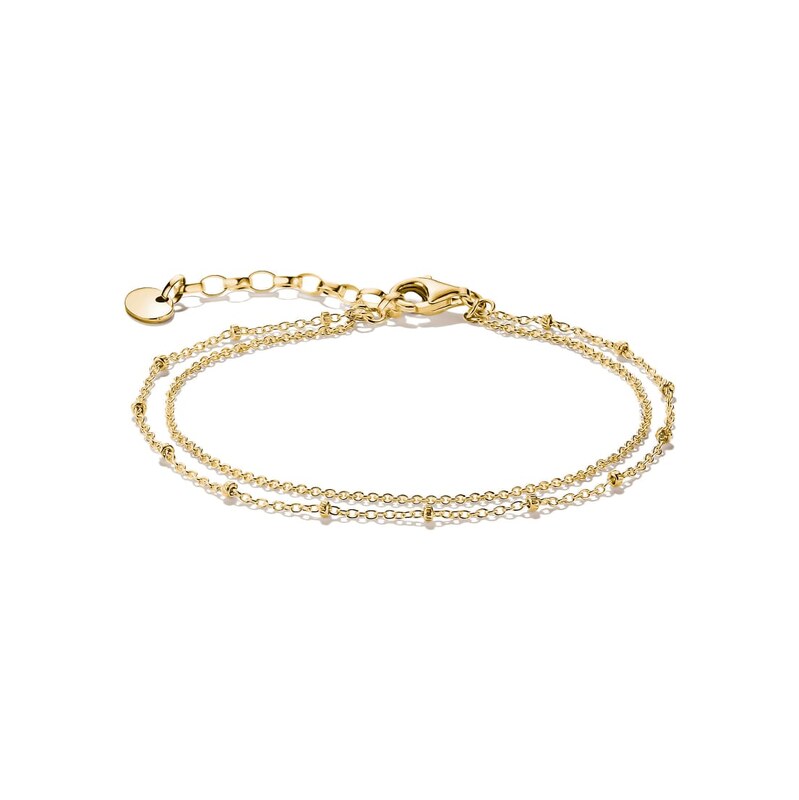Thomas Sabo Double bracelet in gold