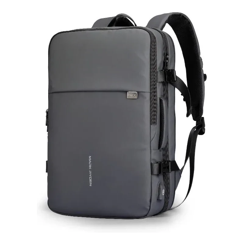 Mark Ryden multifunkční batoh s USB Francois Šedý 40L