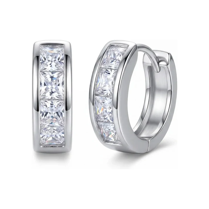 Elanis Jewel Třpytivé náušnice La Diamantina Elegance se zirkony