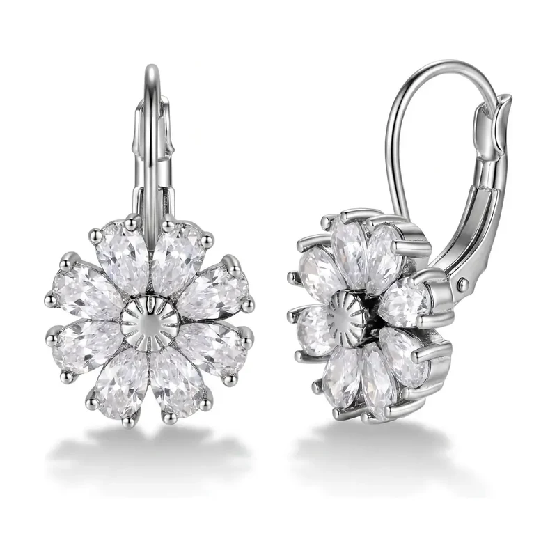Elanis Jewel Náušnice Brillance Marquise se zirkony