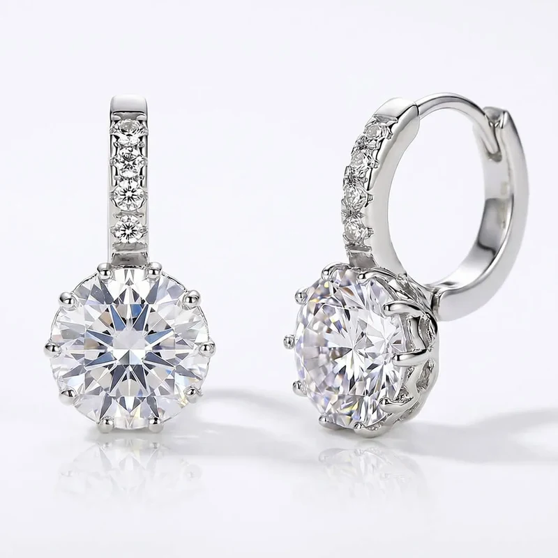 Elanis Jewel Náušnice Brillance Comtessa s krystaly Swarovski