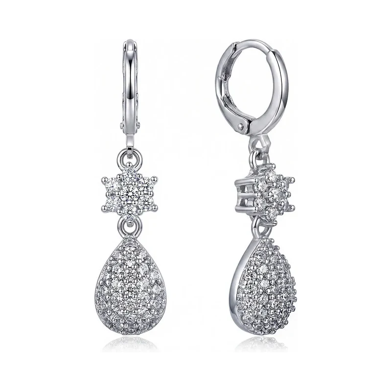 Elanis Jewel Třpytivé náušnice La Diamantina Arabella se zirkony