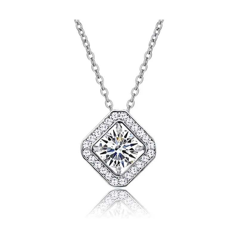 Elanis Jewel Třpytivý náhrdelník Crystal Diva s krystaly