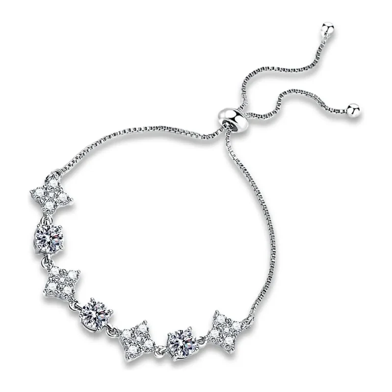 Elanis Jewel Náramek Candice s krystaly Swarovski