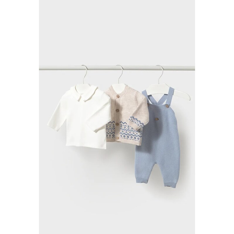 Mayoral Newborn každodenní set kojenecký bavlněný