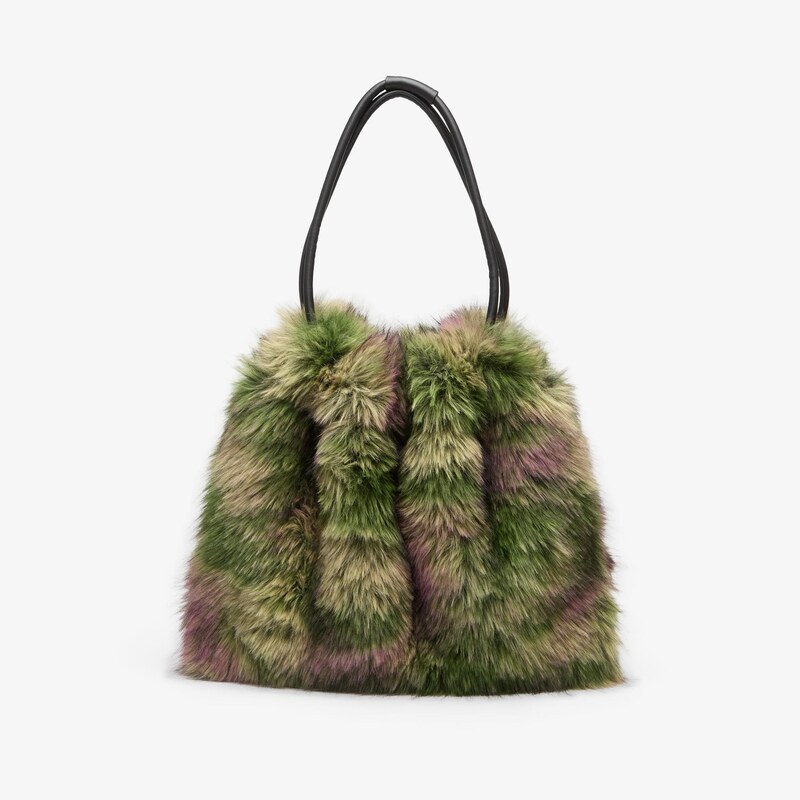 Taška Desigual Camo Fur Lacroix Bag Green Universal